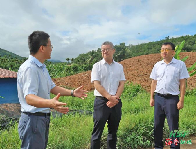 艾軼倫在立才農場(chǎng)公司墾區耕地“非糧化”“非農化”專(zhuān)項整改復耕地塊調研。